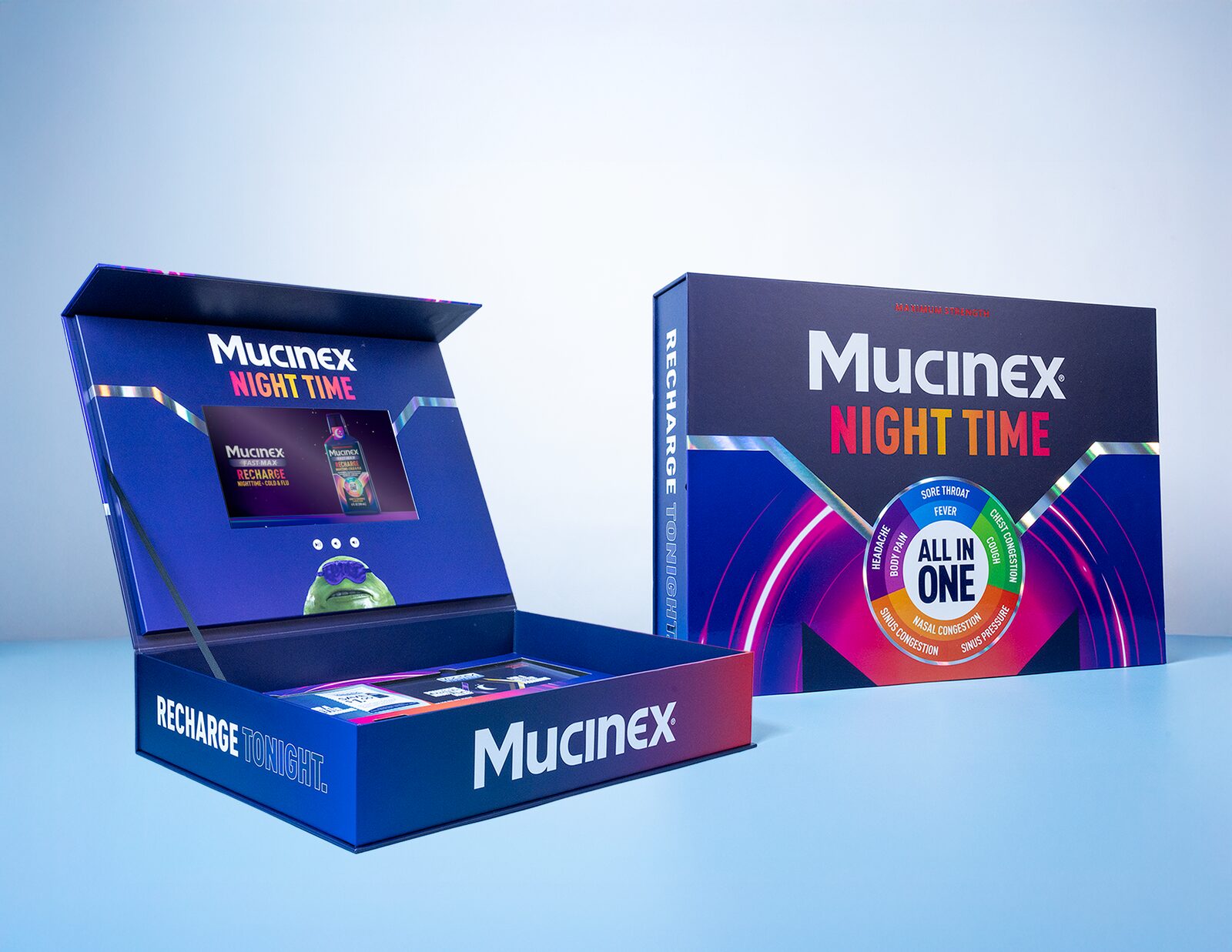 Mucinex Recharge healthcare fulfillment